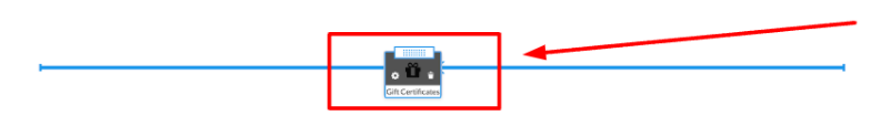 Drag-and-drop the element on a blue area of the webpage.