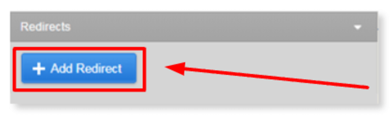 Click Add Redirect.