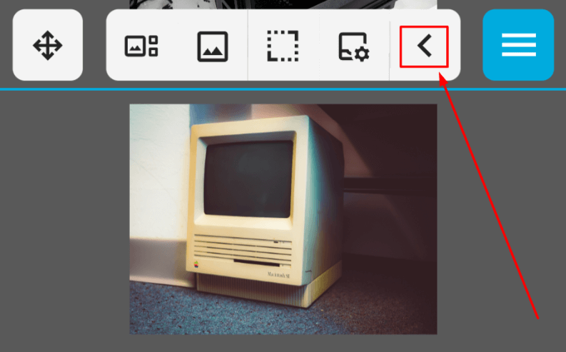 Please click the show properties button.